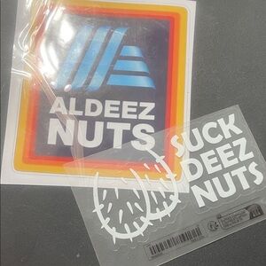 Aldeez Nuts Sticker Set